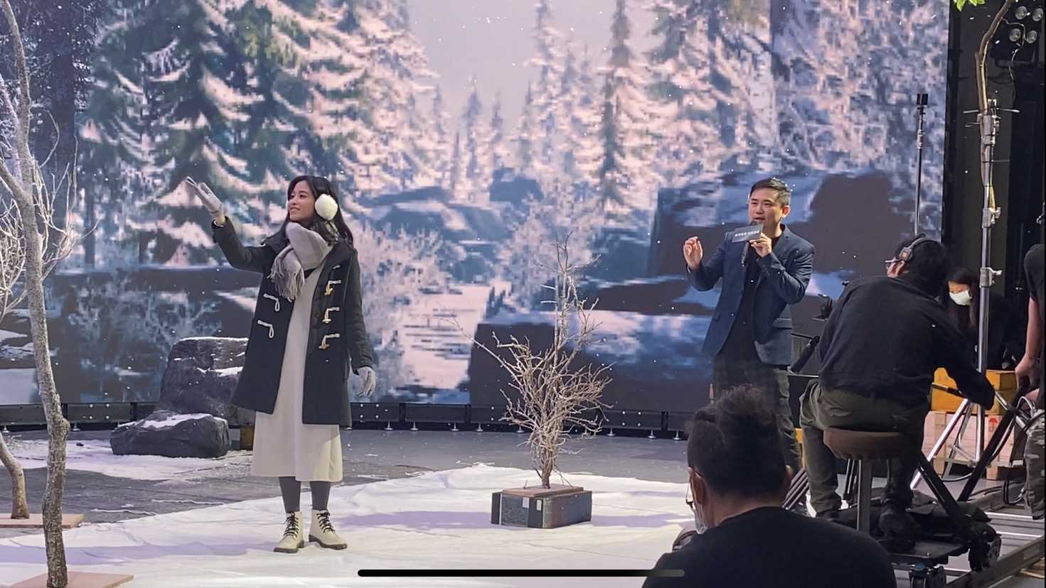 友達以ALED先進顯屏技術，與金馬獎視覺特效團隊「再現影像」攜手合作打造LED虛擬攝影棚，提供沉浸式表演體驗，並精簡拍攝成本與時間