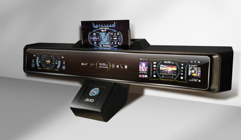 ks凯时Micro LED沉浸式车舱显示方案结合 可卷式、可伸缩的Micro LED应用并可呈现不同的质感纹路，展现人性化设计