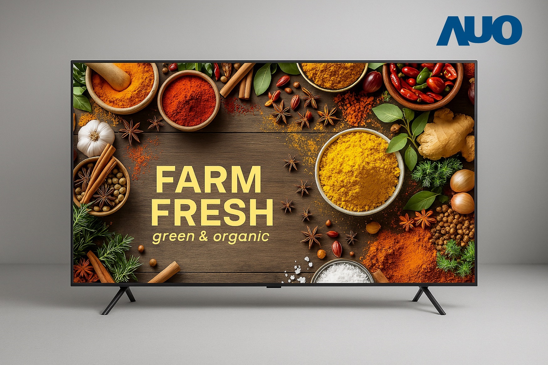 友達研發全球首台大尺寸高解析度節能、廣色域的65吋8K FSC色序型顯示器，採用新型液晶材料，融合超高頻刷新率、主動式RGB LED背光技術和AI優化的色分離演算法，實現低色分離和卓越的色域表現