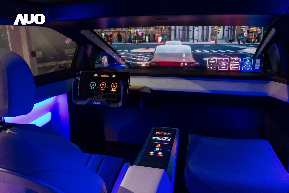 「友達智慧座艙2025」以使用者體驗為核心，運用Micro LED顯示科技為基礎搭配AI創新應用，打造沉浸、互動的座艙體驗，獲得台灣精品銀質獎