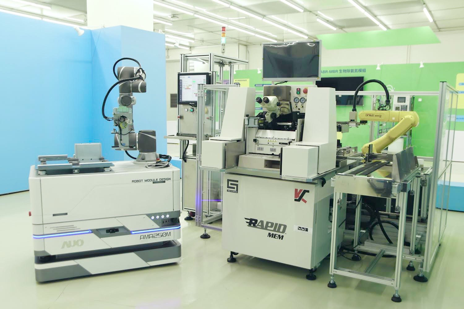 友達數位攜手半導體設備大廠K&S及夥伴樂宇精密，針對半導體封裝場域痛點，提供iAMHS一站式解決方案，創造產能提升至少10%的效益